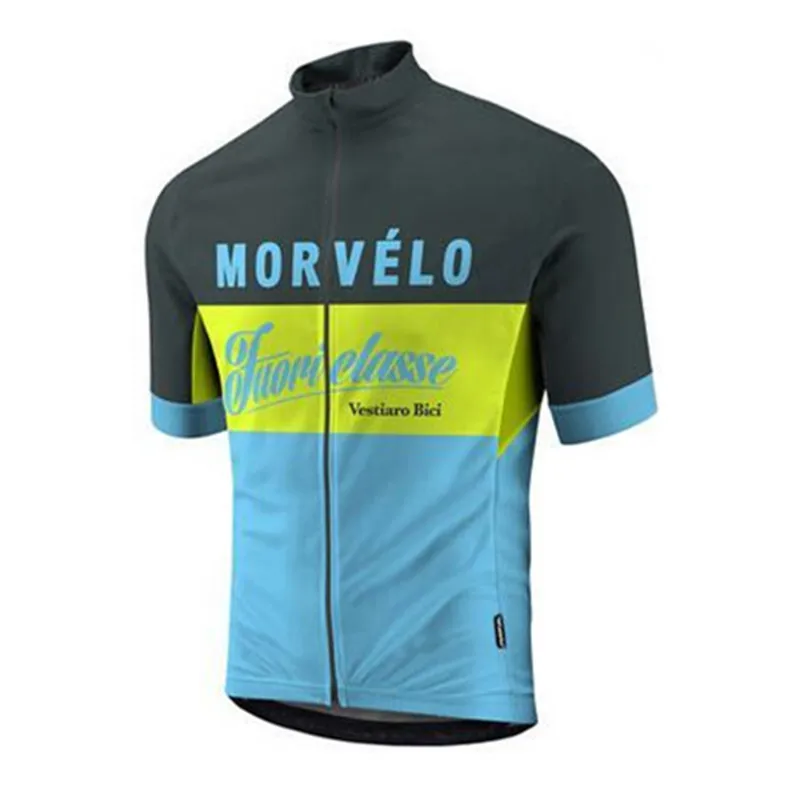17 видов стилей классический Morvelo Для мужчин Велоспорт Трикотажные изделия с коротким рукавом летняя футболка Ropa cislismo bicicleta горные спортивная одежда MTB Джерси