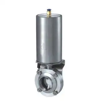 

2-1/2 " SS 304 pneumatic butterfly valve,clamp butterfly valve,Manual,Stainless steel butterfly valve,sanitary butterfly valve