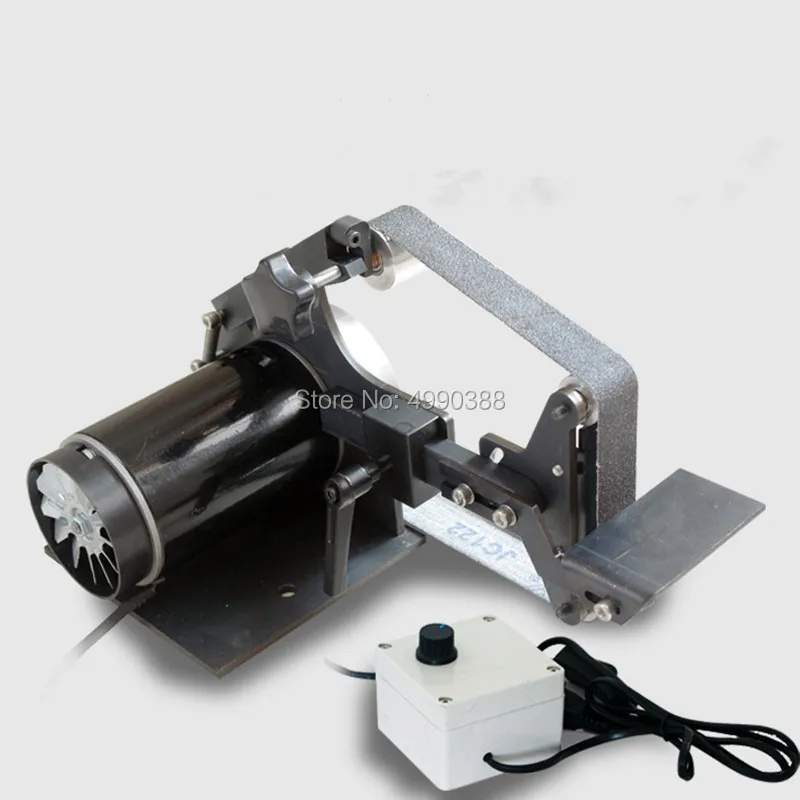 220V настольная ленточная шлифовальная машина DIY работа по дереву Полировка машины