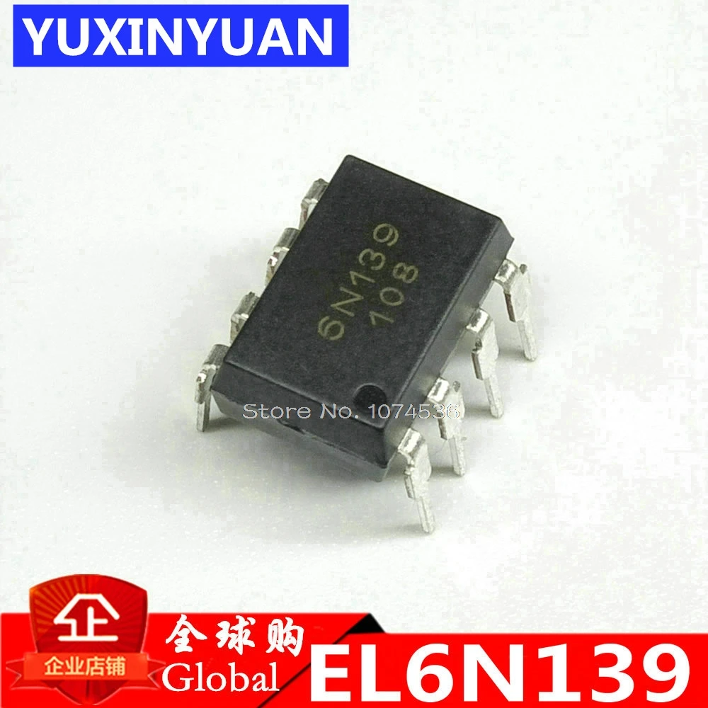 6n139 EL6N139 световая Муфта в DIP8 оптоизолятор фотоэлектрическая муфта 10 шт./лот |