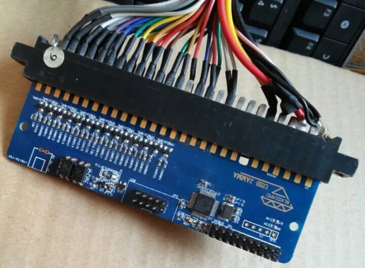 Аркадная машина сделай сам/конвертер JAMMA в ПК через usb/аркадная плата с 28