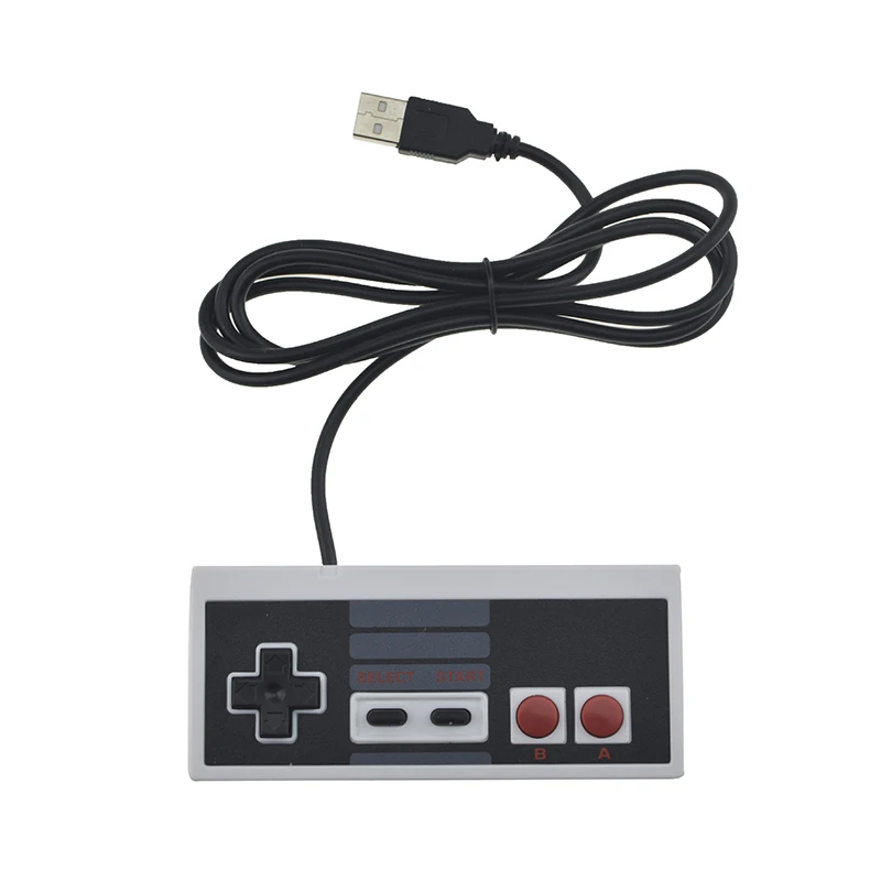 Горячая классический USB контроллер игровой геймер джойстик Джойстик для NES Windows PC для MAC компьютерный игровой контроллер геймпад