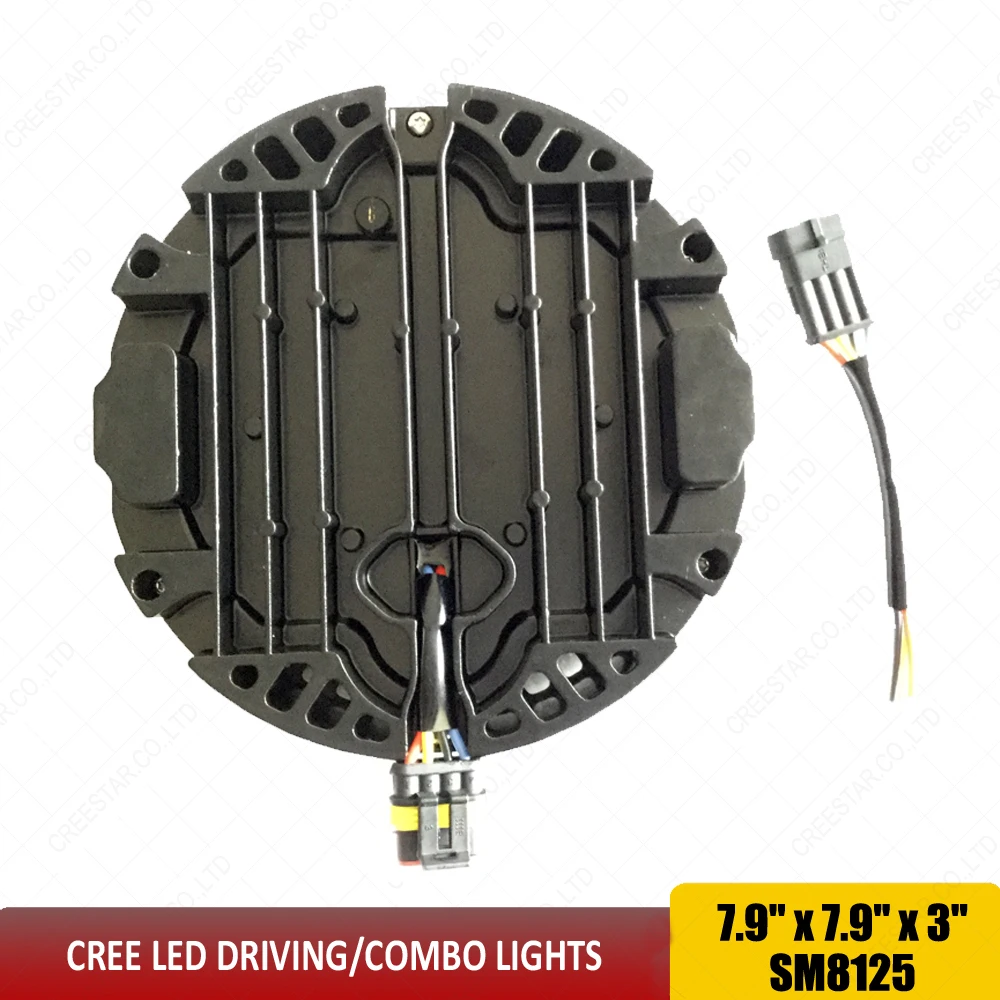 New LED Off Road Driving / Combo Light 125W 11500 Lumens 8&quot inch Auxiliary OffRoad Spot For Motorcycle Car Wrangler x1 | Автомобили и
