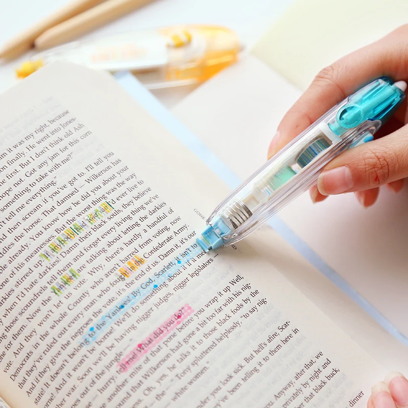 Декоративная лента для маркировки кружевная Корректирующая макарон