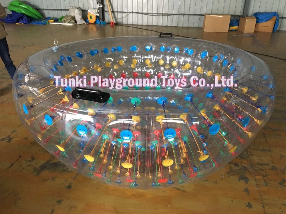 

inflatable bowl ball floating