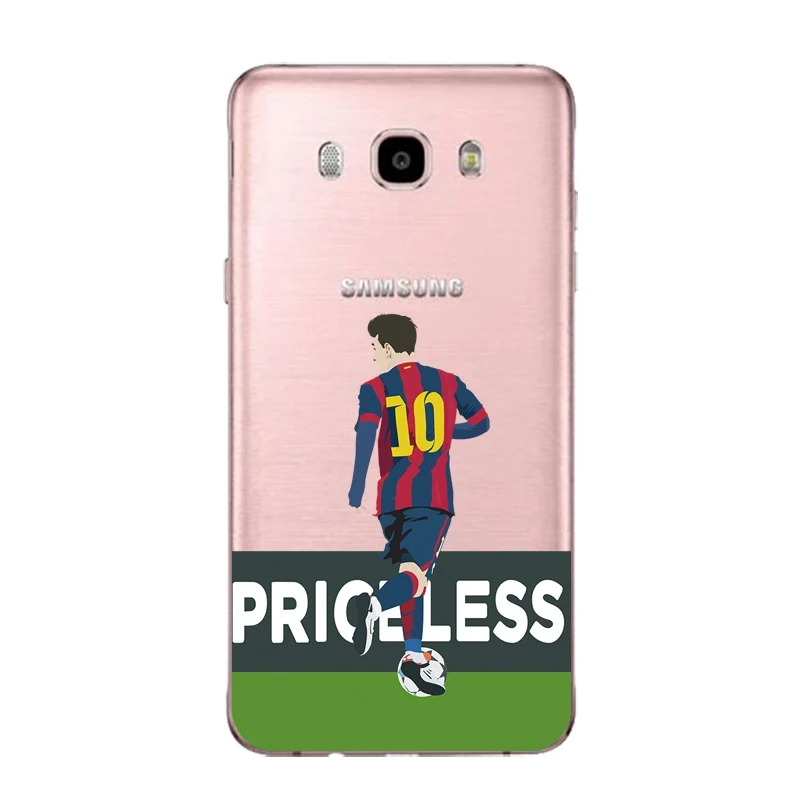 Мягкий прозрачный чехол из ТПУ для Samsung J3 J5 J7 S6 S7 S8 note8 A3 A5 C7 J2prime Strip Soccer Flower Cover