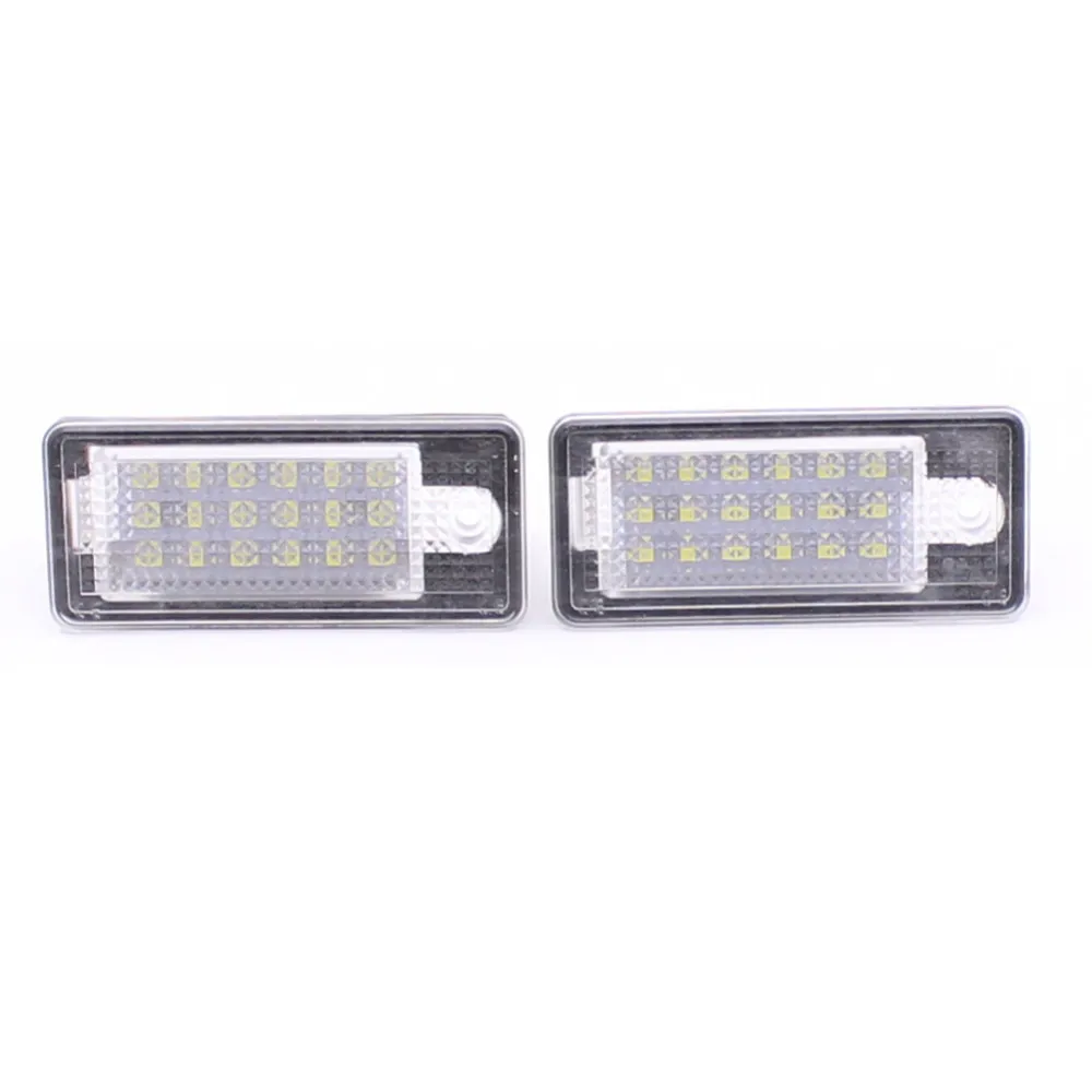 CARCHET 2 шт. белый 6500K 18 светодиодный s 3528 SMD подсветка номерного знака Лампы для AUDI A3 8P