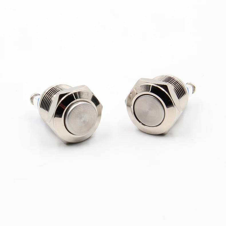 1 шт. 12 мм водонепроницаемый мгновенный высокий и плоский круглый винт из