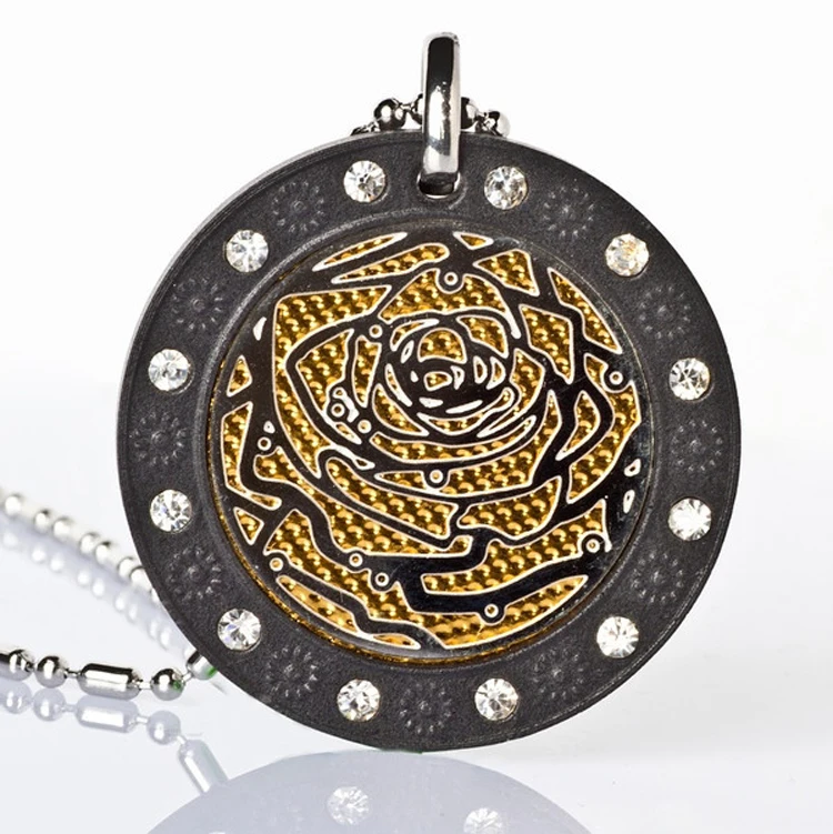 20 шт./лот кулон Quantum Pendant ожерелье Японская Технология Роза квантовый скалярный