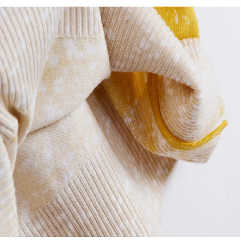 Women Fashion Sweater Dress Plus Size Casual Knit Dresses 2015 Autumn And Winter Print Long Jacket | Женская одежда