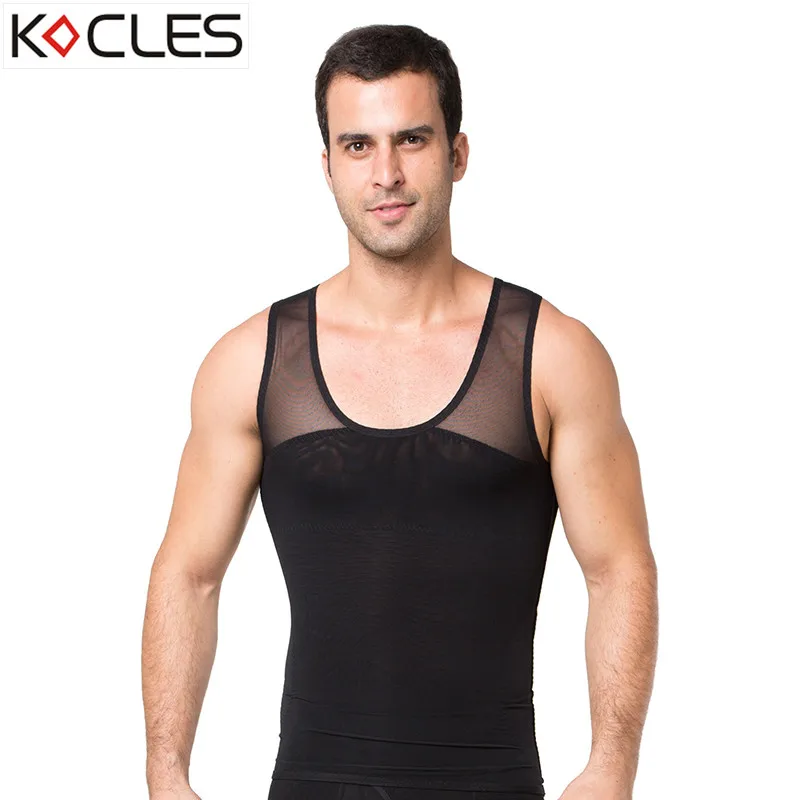 2017 мужские Формирователи летние твердые без рукавов животик живота Buster жилет