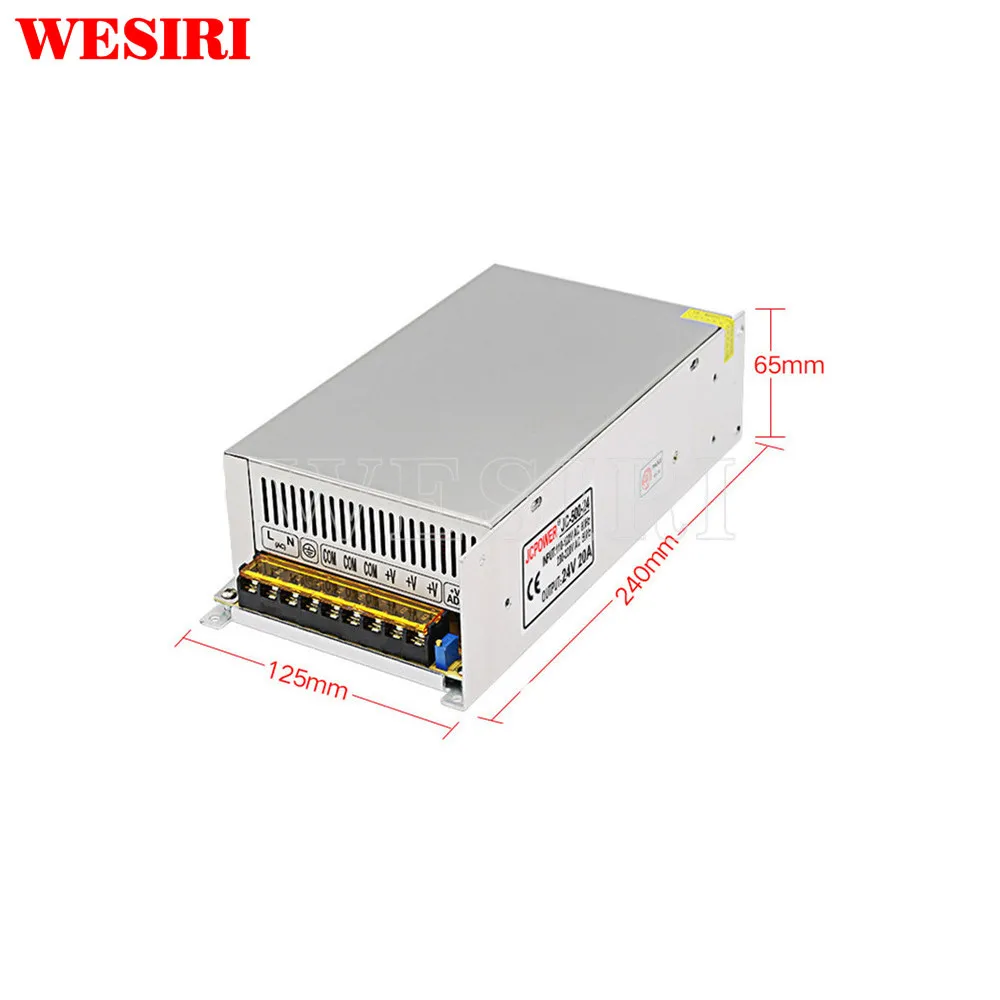 24V 1A/2A/3A/5A/10A/15A/20A Switch LED Power Supply Transformer for Strip Lights | Освещение