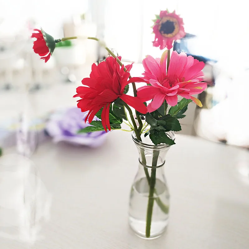 7 шт. искусственные цветы герберы для дома|flower flower|flower gerberaartificial flowers |