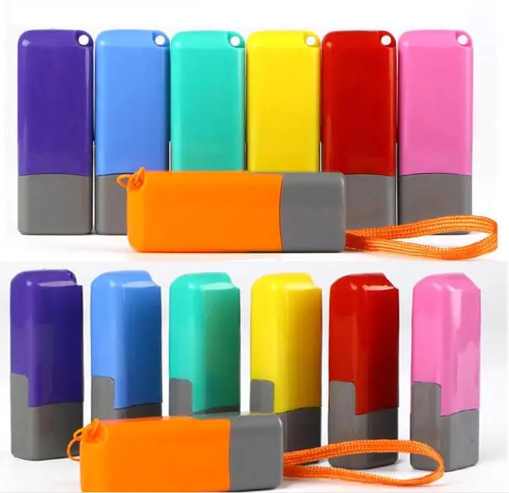 Custom photosensitive seal stamp personalized logo Self inking custom small size with your or letter | Дом и сад