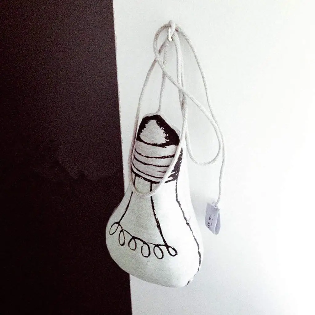 Подушка яркая подушка в форме комфортного и мягкого декора лампочка|Подушка| |