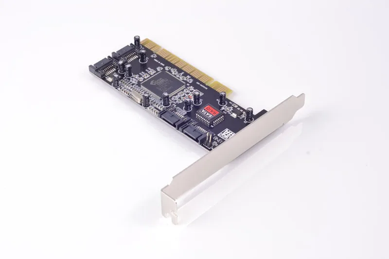 PCI 4 порта внутренняя SATA Raid карта чипсет SIL3114 для Silicon 0 1 5 10|sata raid|raid cardsata raid card |