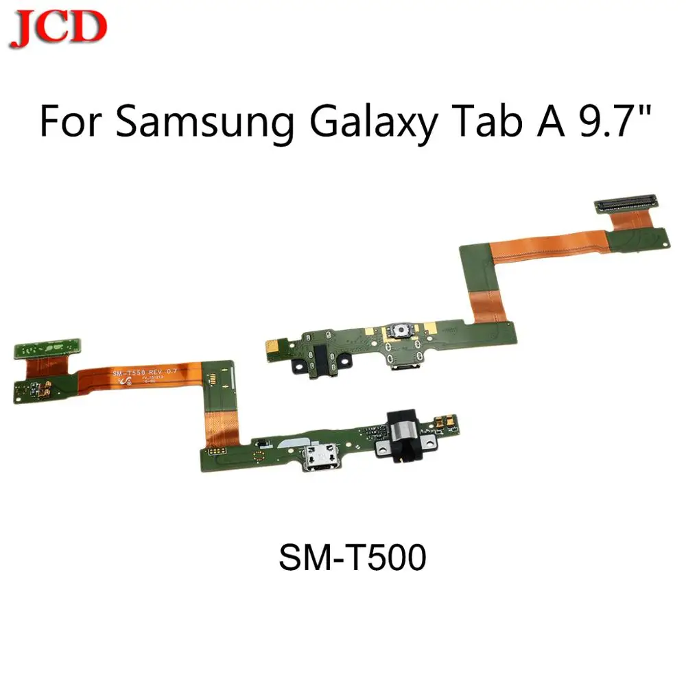 

JCD New Flex Cable For Samsung Galaxy Tab A 9.7" T555 SM-T555 T550 USB Charge Dock Jack Connector Charging Port Flex Cable
