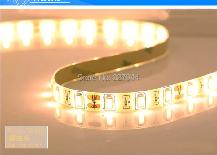 

SMD 5730 white led strip flexible light 12V Waterproof60LED/m 5m/lot Chip 5730 Bright than 5050