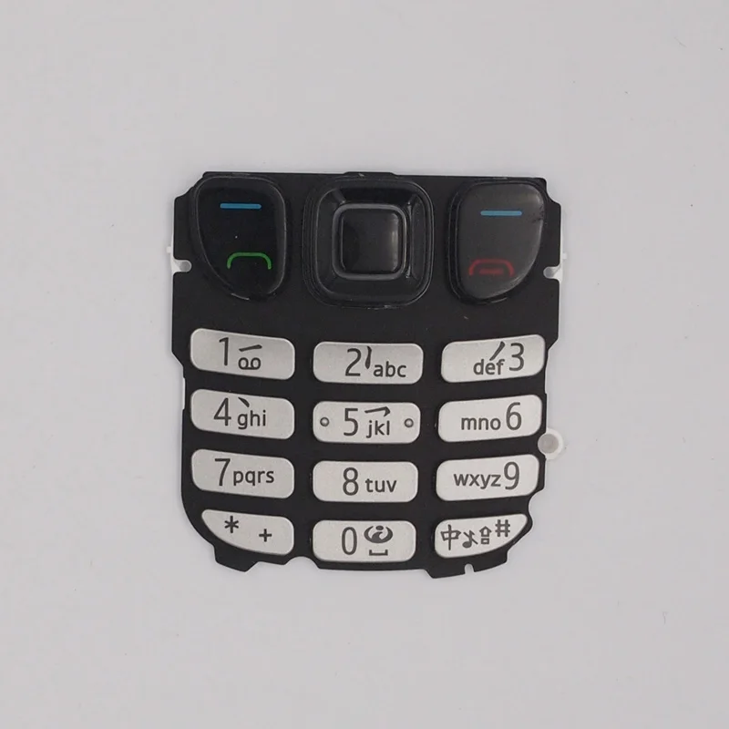 BaanSam новые английские кнопки клавиатуры для Nokia 6303 запасные части | Мобильные