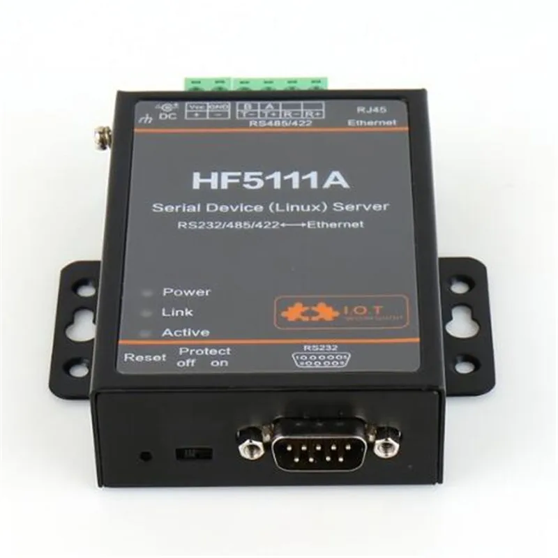 1 шт./упак. Wifi модуль 5111A RJ45 RS232/485/422 к Ethernet Linux последовательный порт сервер