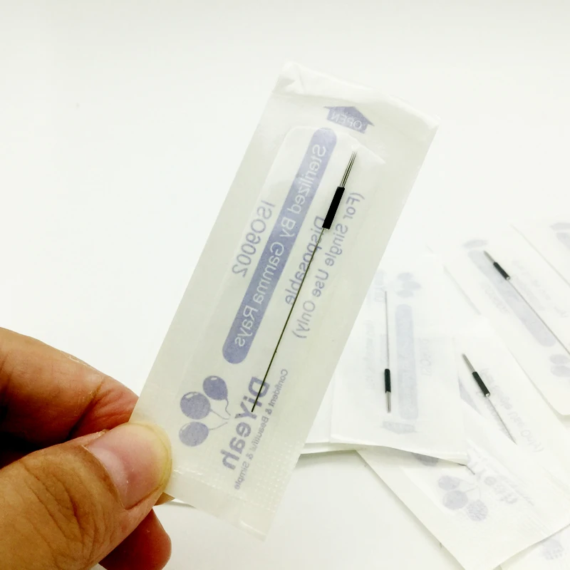 100 шт. 5RS Перманентный макияж тату для бровей Круглые лезвия шпильки