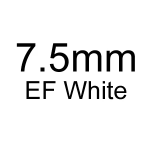 7.5mm-EF white Круглая огранка 1,5 карат белый Муассанит камень свободные муассаниты для обручального кольца - Цвет: 7.5mm-EF white