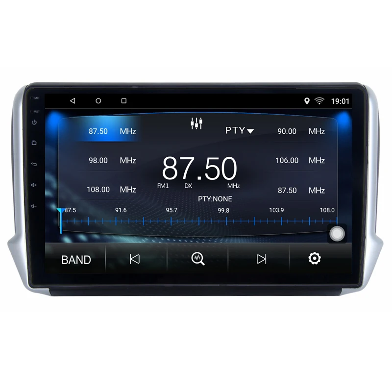 10 &quot2 + 32G 2.5D IPS Android 8 1 автомобильный DVD мультимедийный плеер GPS для Peugeot 2008 208 2013 2014