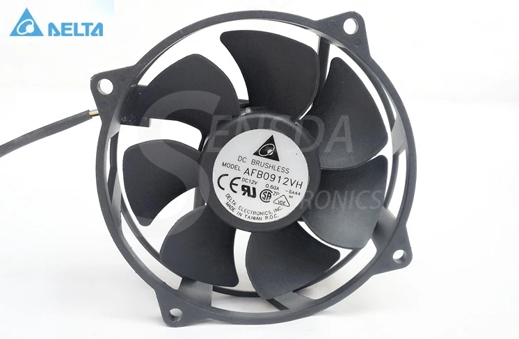 Для delta AFB0912VH DC12V 0.60A четырехпроводный 4 контактный pwm контроль температуры