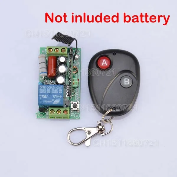 Беспроводной Выключатель света с дистанционным управлением 220 В 1CH 10A 1000 Вт