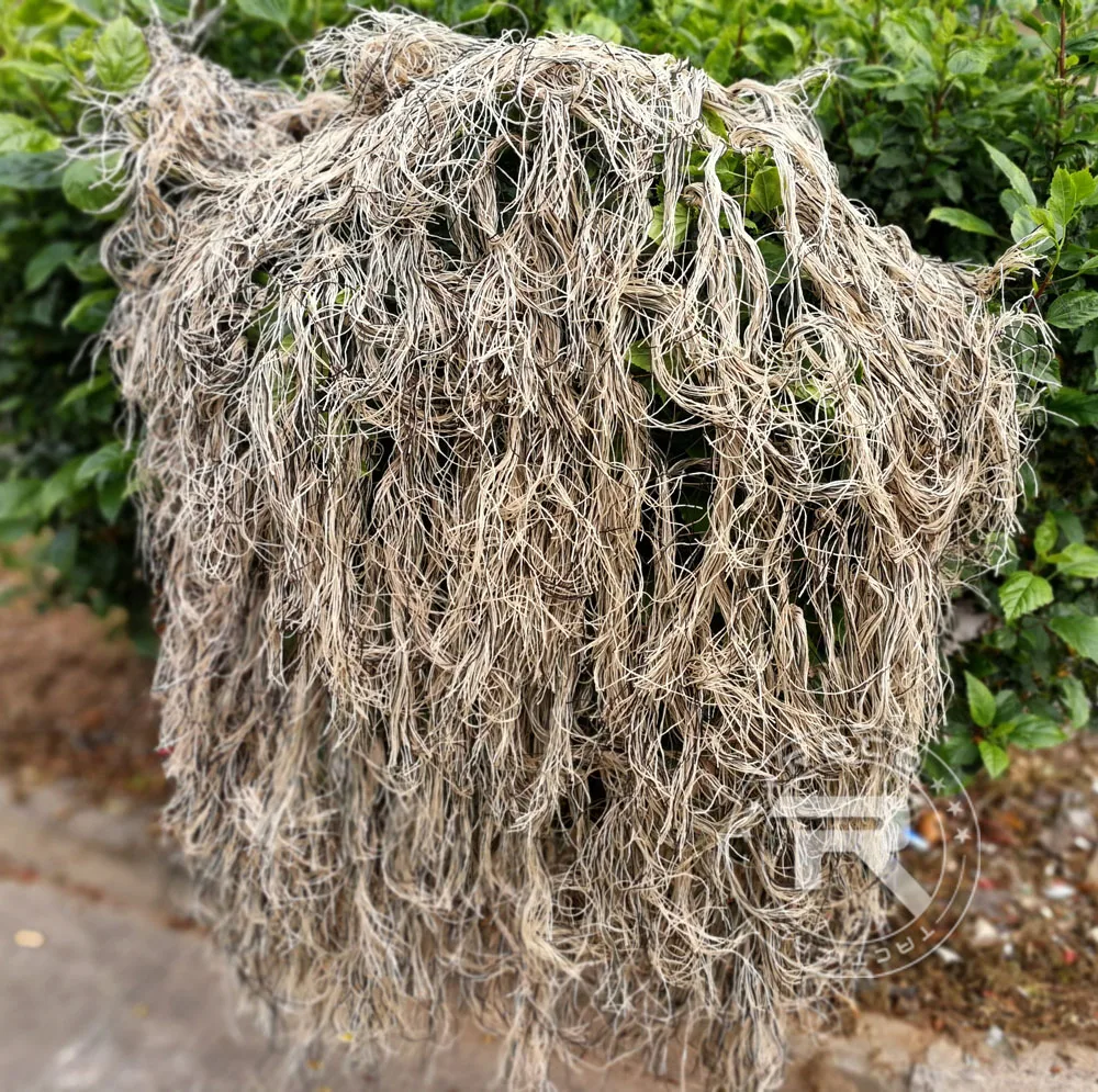 ROCOTACTICAL синтетическая камуфляжная Ghillie сетка 80x90 см лесная Военная нить камуфляжная сетка для страйкбола пейнтбола охоты