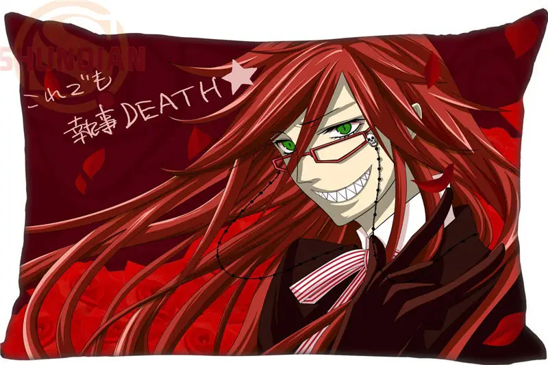 Grell Sutcliff полный прямоугольник наволочки для подушек горячая Распродажа Лучший