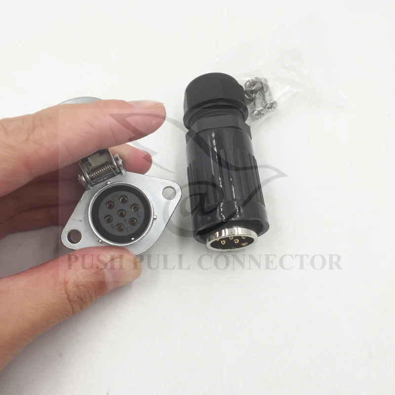 Оригинальный разъем Weipu WP20 TK + Z 2 3 4 5 7 9 12 Pin кабель розетка водонепроницаемый