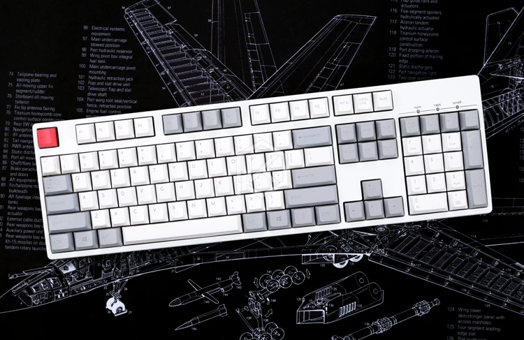 Набор ключей с вишневым колпачком 139 ключа PBT Вишневый профиль для xd60 xd64 eepw84 xd84 zz96