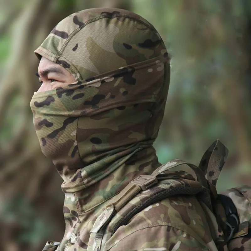 MEGE Мультикам Балаклава камуфляж тактический Пейнтбол Wargame военная армия мотоциклетный шлем Защита полная маска для лица