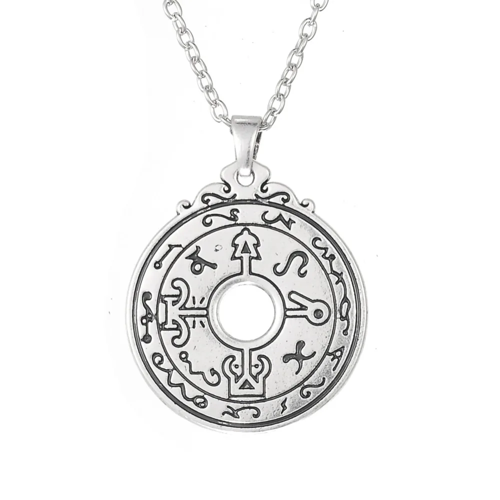 EUEAVAN 30 шт Talisman Key of Solomon Seal кулон ожерелье Wicca языческие украшения исцелить ваше