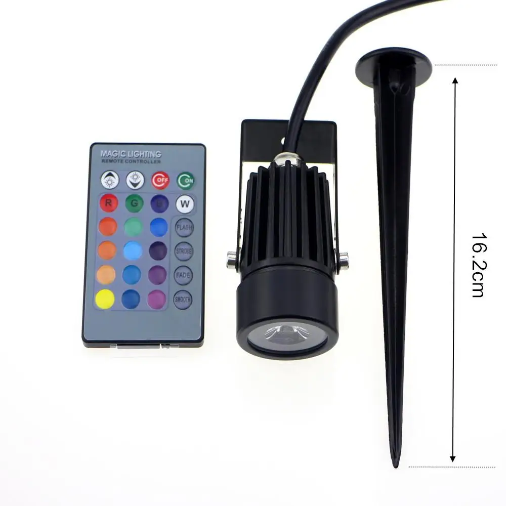 HobbyLane LED RGB дистанционное управление газонная лампа с функцией памяти DC 12V фонтан