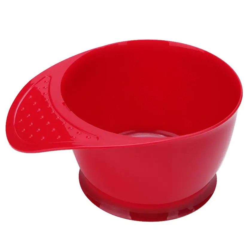 1PC hair color mixing bowl Hairdressing Colouring Bleaching Dye Mixing Bowl Tool Tint Salon Beauty red 2u0516 |