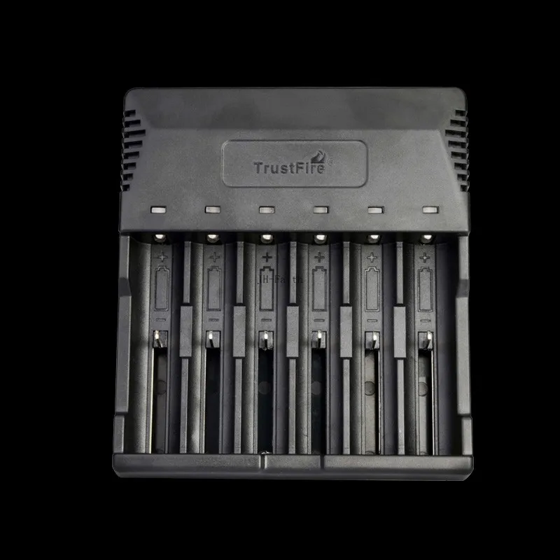Trustfire быстрое универсальное Цифровое зарядное устройство интеллектуальное с 6