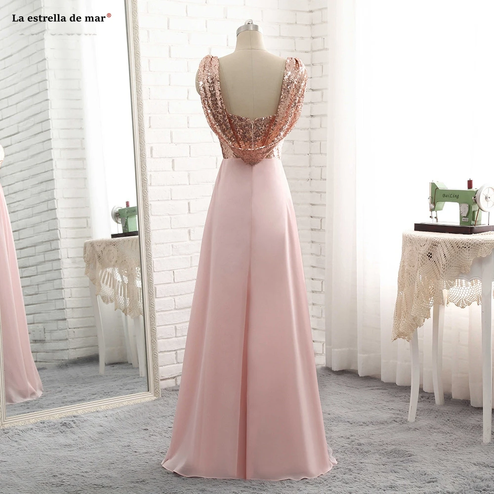 Vestido invitada boda mujer Новые пикантные V образным вырезом трапециевидной формы цвета
