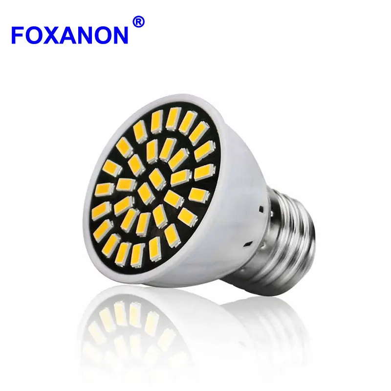 Светодиодная лампа GU10 MR16 GU5.3 E27 220 в 110 В 5733 SMD GU 10 прожектор Bombillas светодиоды Lamparas