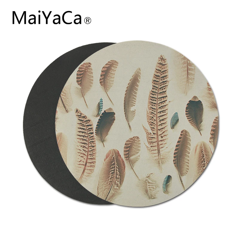 

Резиновый нескользящий круглый коврик для мыши MaiYaCa, 22x22 см