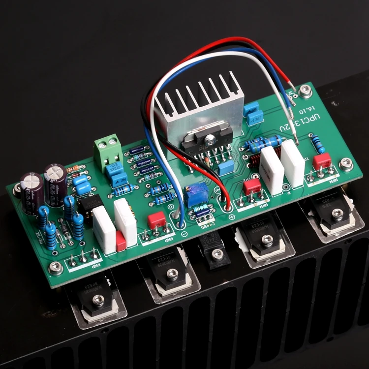 UPC1342V + NJW0281G/NJW0302G 150 Вт 4ohm моно усилитель завершена доска|mono amplifier|mono amplifier board150w board |