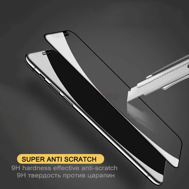 Onenine 4D Защитная пленка для экрана с резьбой закаленное стекло iPhone X 10 полное