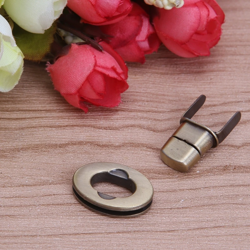 

Egg Shape Bag Twist Lock 4 Color Small Oval Handbags Case Alloy Catch Buckle DIY