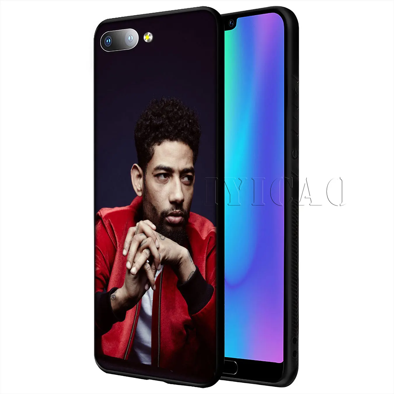 IYICAO Pnb Rock Мягкий силиконовый чехол для телефона Huawei Y9 Y7 Y6 Prime 2019 черный Honor 20 8C 8X 8 9 9X