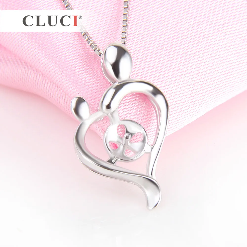 Женское ожерелье из серебра 925 пробы с подвеской|Подвески| |