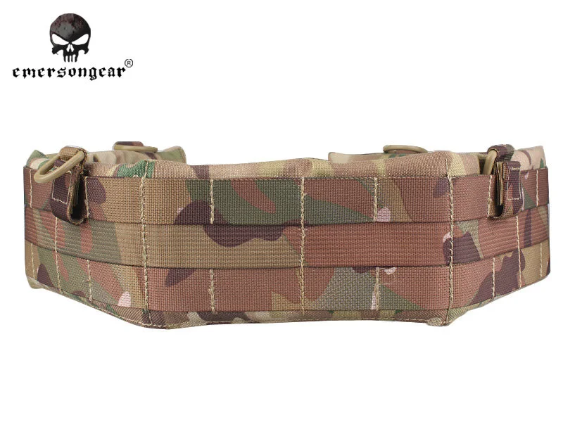 Emersongear Molle Мягкий патрульный ремень для страйкбола боевой военный Мультикам
