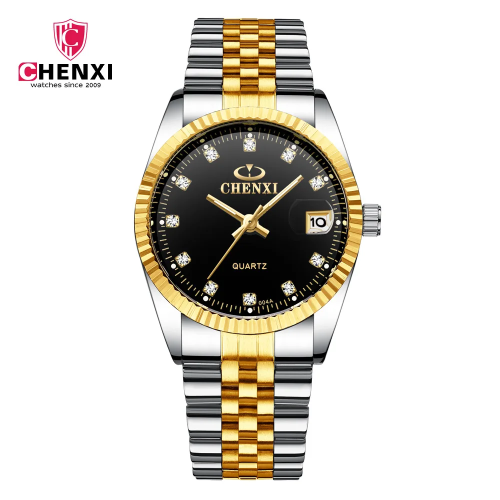 

CHENXI Top Luxury Original Brand Fashion Men's Watches Quartz Watch Men Waterproof Wristwatches calendar Clock relogio masculino
