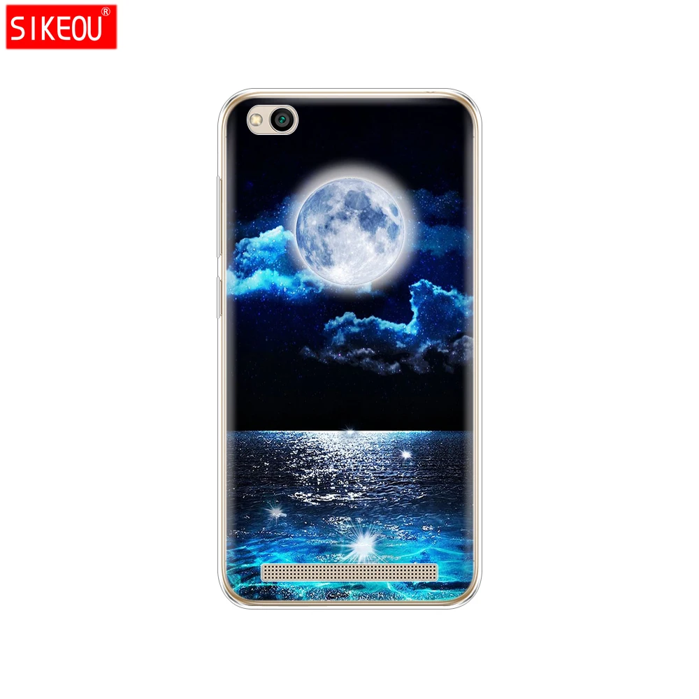 case for xiaomi redmi 5a cover silicon fundas capa cat flower cartoon |