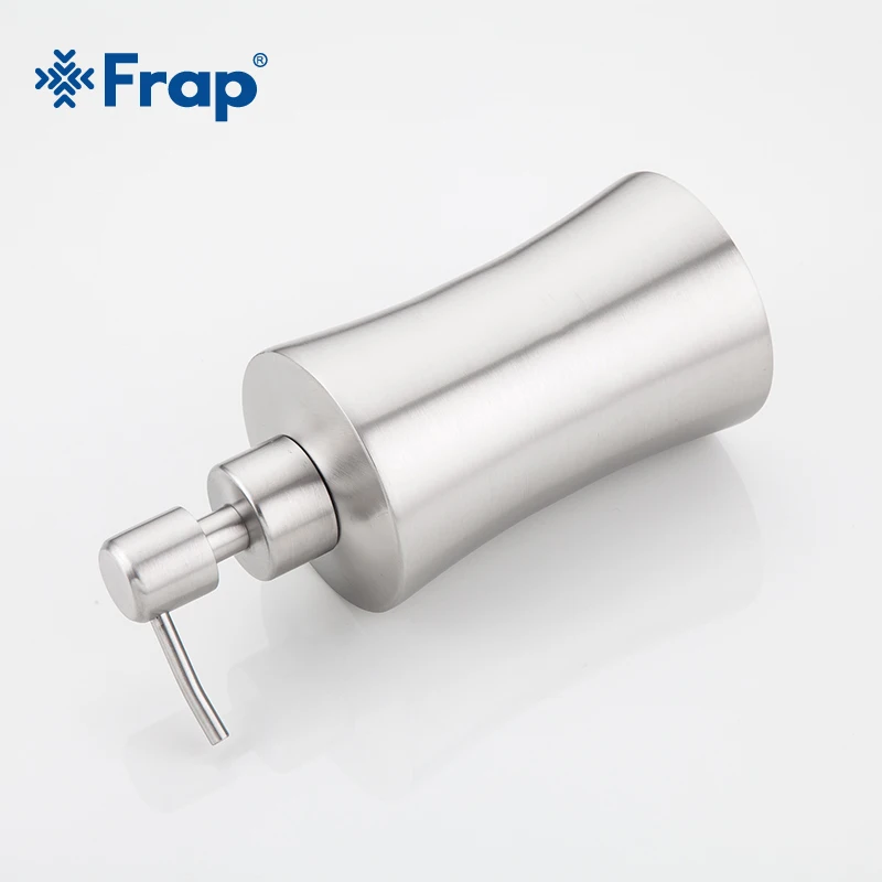 FRAP liquid soap dispensers bathroom stainless steel color emulsion bottle 400ml accessories pump foam tubes | Обустройство дома